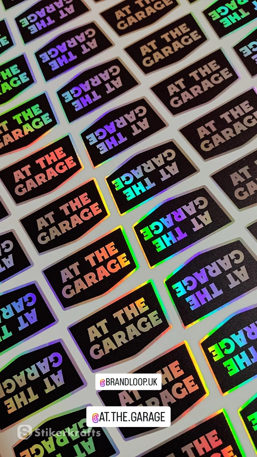 Custom printed sticker & vinyl work by Stikerkrafts, sample 15