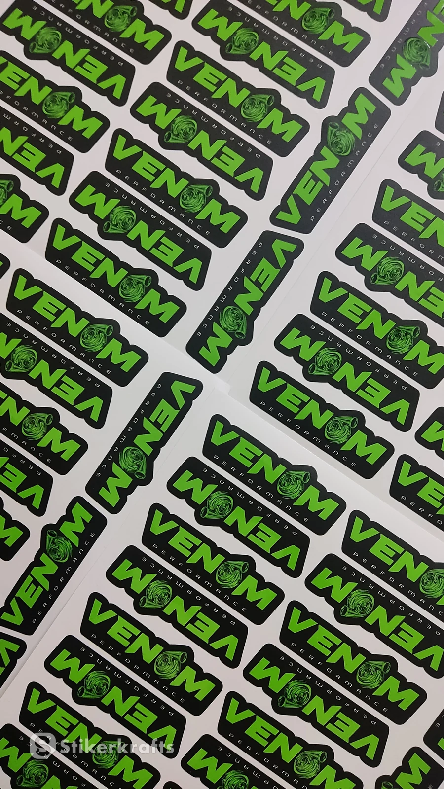 Custom printed sticker & vinyl work by Stikerkrafts, sample 30