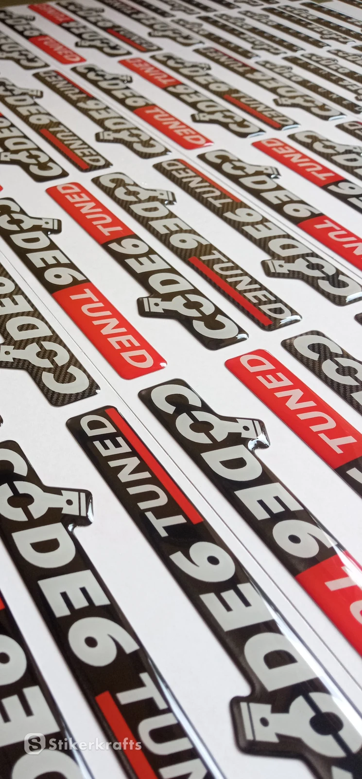 Custom printed sticker & vinyl work by Stikerkrafts, sample 33